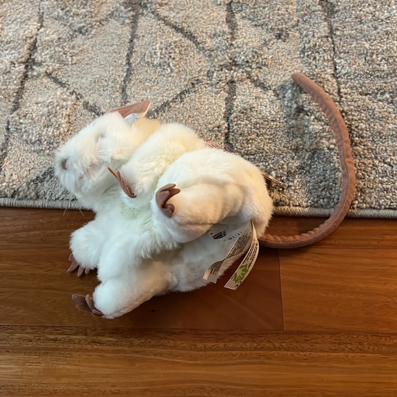 Folkmanis Hand Puppets White Mouse Puppet New Moveable mouth and arms rodent NWT - Picture 5 of 8